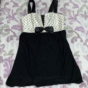 Jessica McClintock Polka Dot Dress